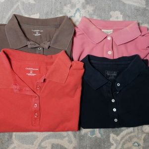 🌻 Bundle of 4 Sz XL Polo Shirts GUC 🦋